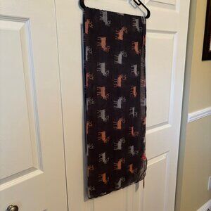 Norge Scarf with Reindeer